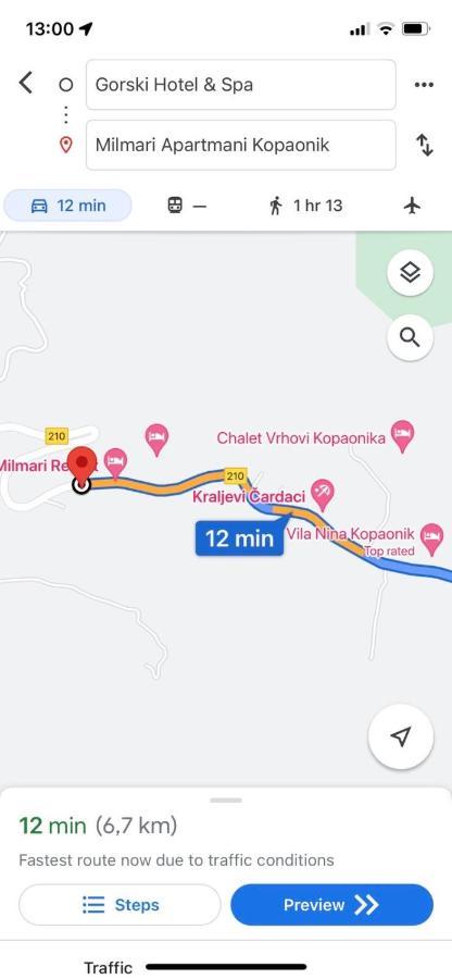Apartman Pahuljica Kopaonik Exteriör bild