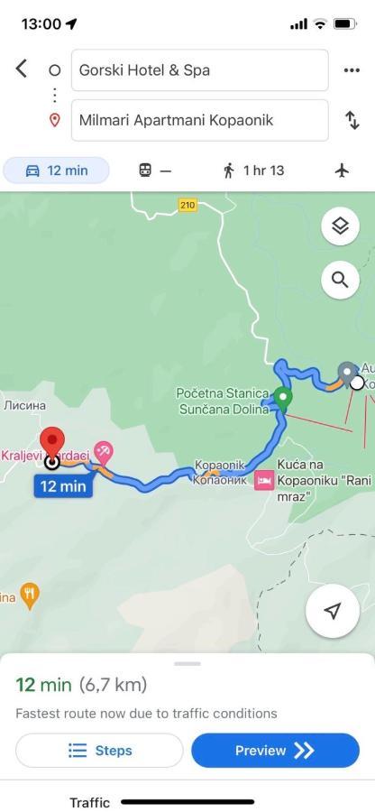 Apartman Pahuljica Kopaonik Exteriör bild